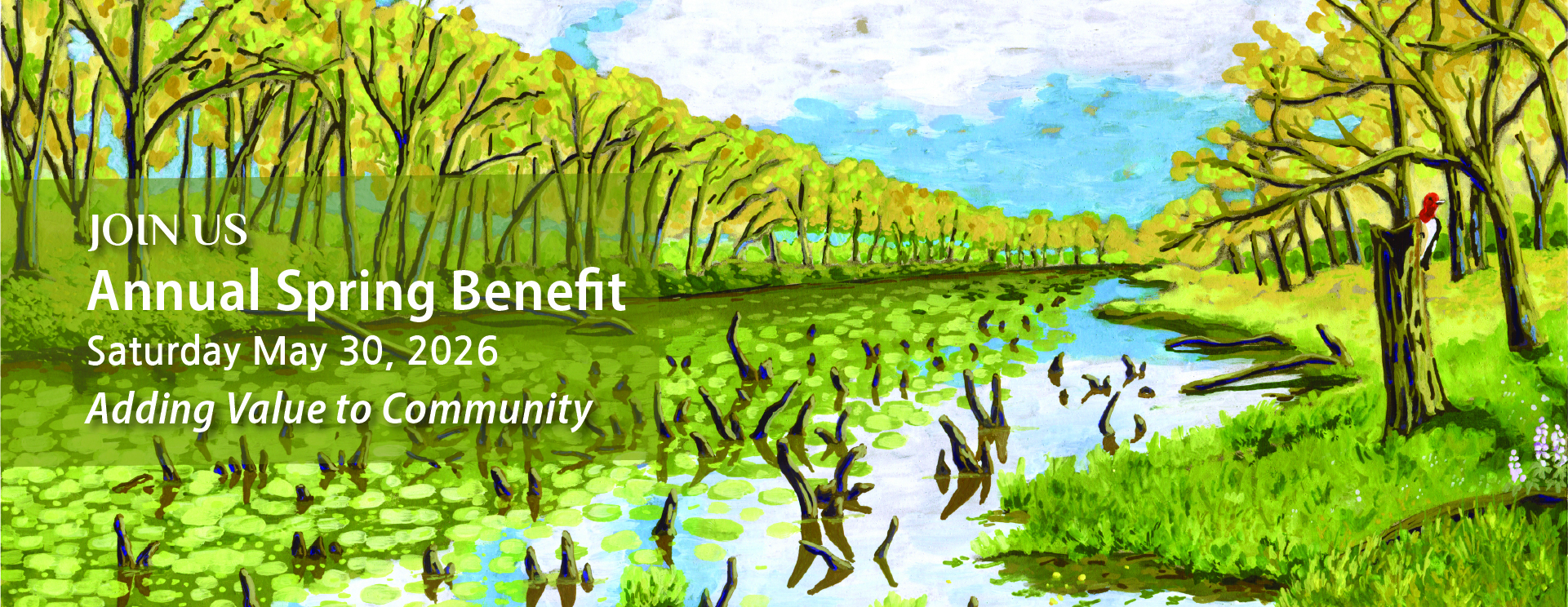 Adding Value to Community - Shirley Heinze Land Trust Spring Benefit